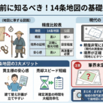実家の土地売却をスムーズに進める「14条地図」とは？公図との違いや筆界未定地の注意点を分かりやすく解説