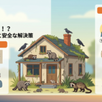 空き家に動物が住み着いた時の正しい対応方法は？そのまま放置するリスクと安全な解決策