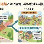 買ってからでは遅い?都市計画道路とは何か、立ち退きリスクと建築制限をわかりやすく解説