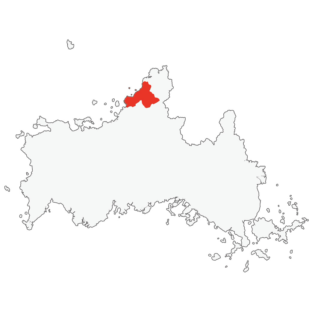 山口県阿武町位置図