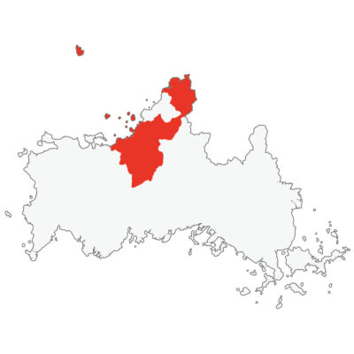 山口県萩市位置図