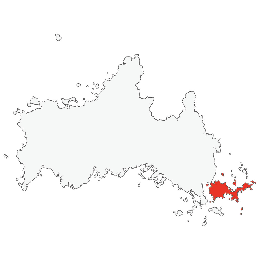 山口県周防大島町位置図