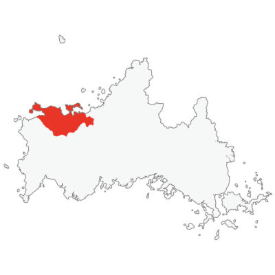 山口県長門市位置図
