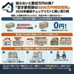 知らないと数百万円の損？「空き家売却の3000万円特別控除」2026年最新チェックリストと賢い売り時